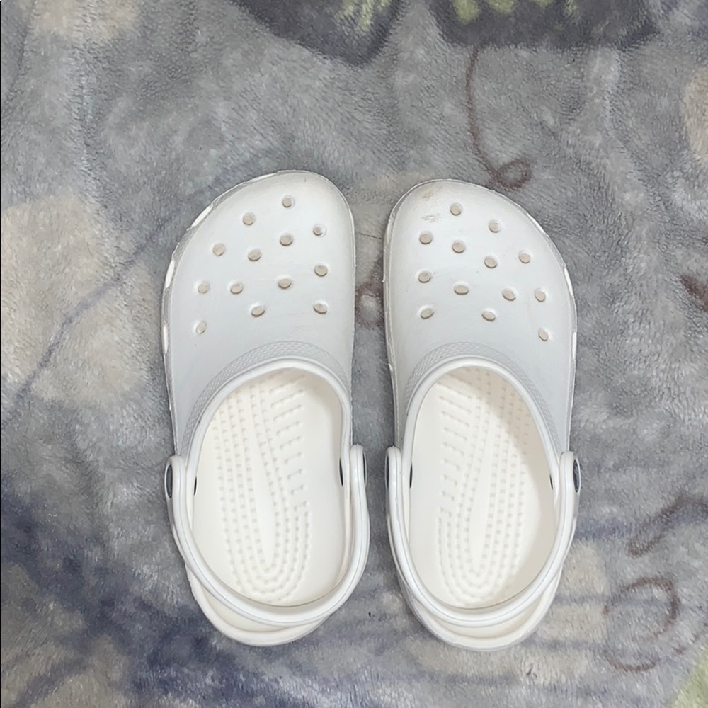 White crocs